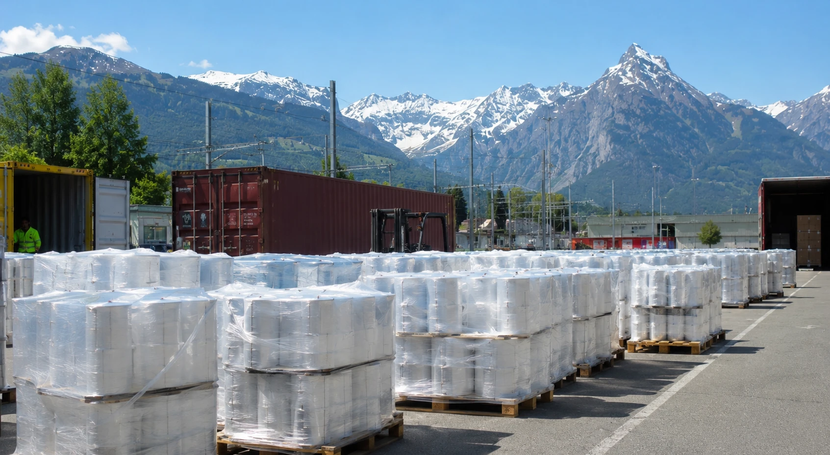 LLDPE Stretch Film Exporter Switzerland — Greenstrix Supply